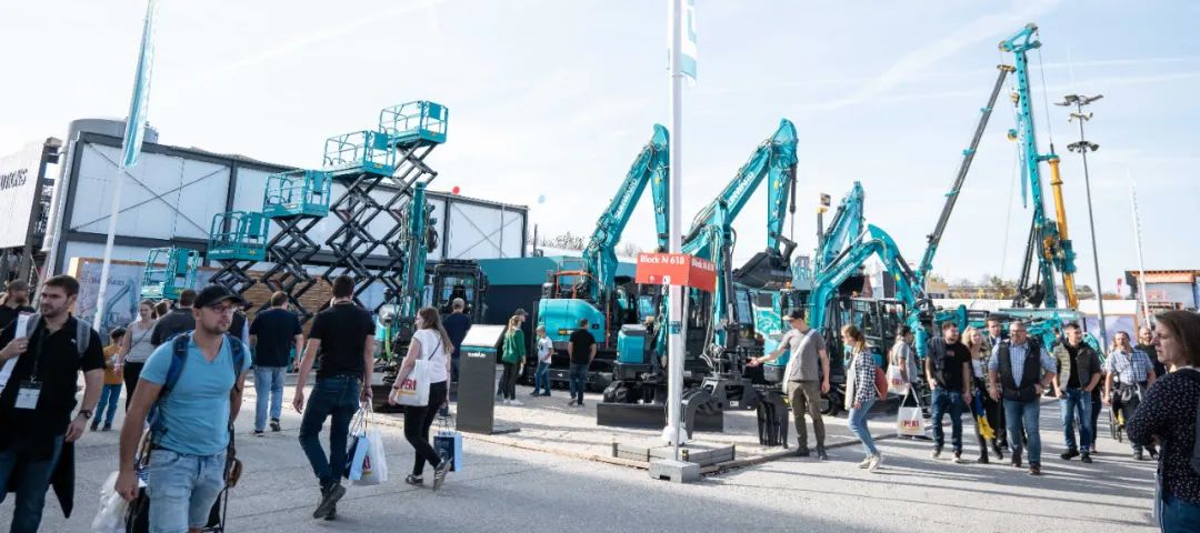 Bauma 2022 | 一组火热现场图带您重温热博rb88体育官网德国宝马展之旅