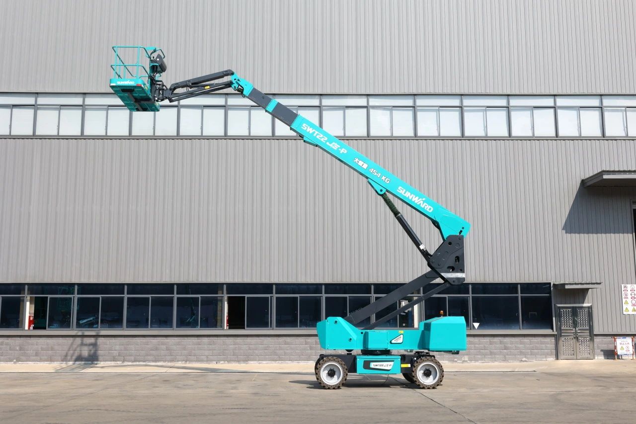 高可靠、高安全、高性能！热博rb88体育官网新一代P系列电动臂式高空作业平台成功下线