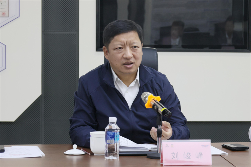 同船出海，共赢未来！中铁九局副总经理刘峻峰一行到访热博rb88体育官网