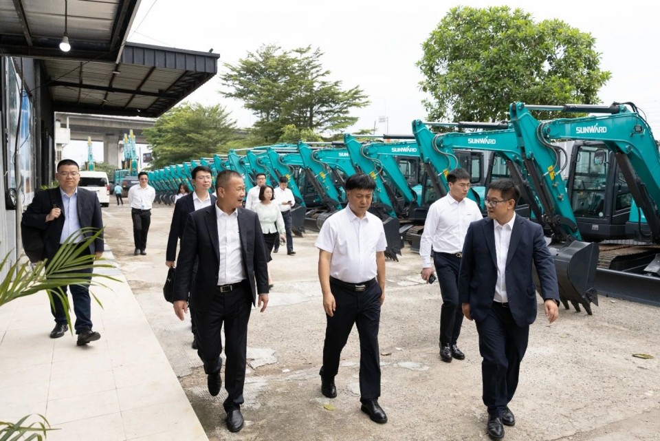 广州工控集团党委书记、董事长景广军率队考察热博rb88体育官网印尼子公司