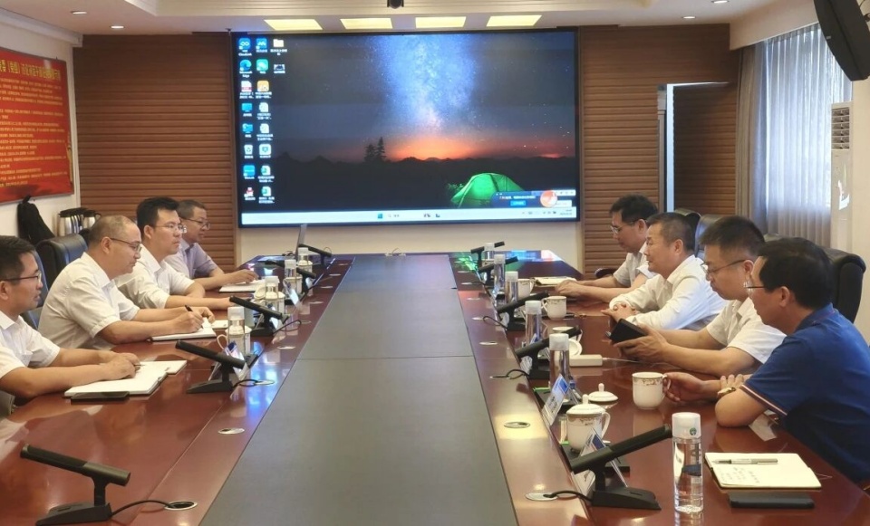 热博rb88体育官网与中国六冶深化合作，达成共识